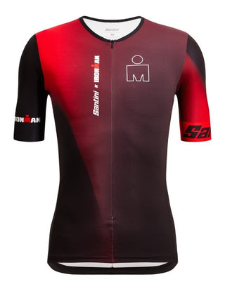 Santini Ironman Ikaika Men's Triathlon Jersey - Red