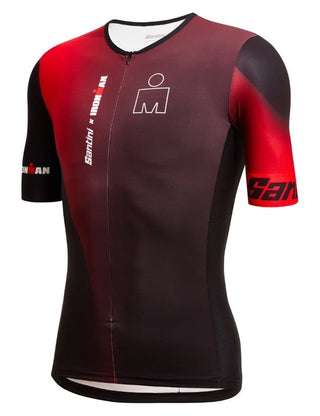Santini Ironman Ikaika Men's Triathlon Jersey - Red