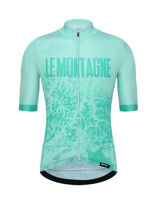 Santini FZ Alpi Men's Short Sleeve Jersey - Light Blue
