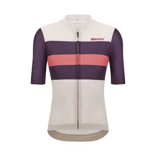 Santini Bengal Short Sleeve Unisex Jersey Pro Fit - Vineyard