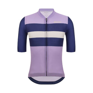 Santini Bengal Short Sleeve Unisex Jersey Pro Fit - Nautica Blue