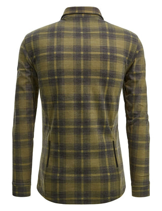 Santini Dylan Gravel Wool Blend Shirt - Military