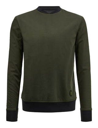Santini Wind Block Gravel Sweatshirt - Military