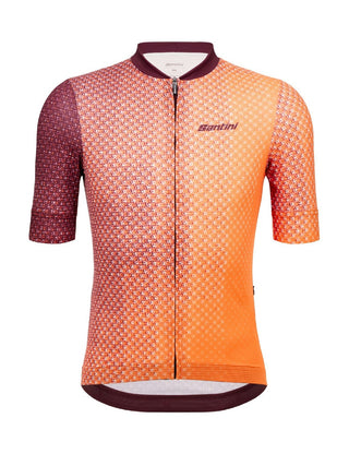 Santini Paws Forma Men's Short Sleeve Jersey - Orange
