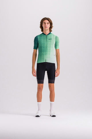 Santini Paws Forma Men's Short Sleeve Jersey - Green