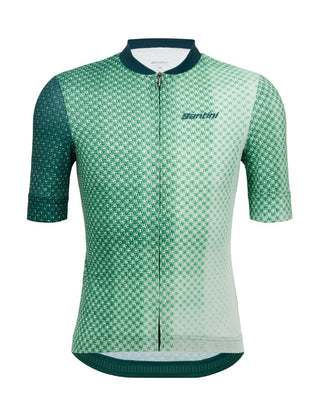 Santini Paws Forma Men's Short Sleeve Jersey - Green