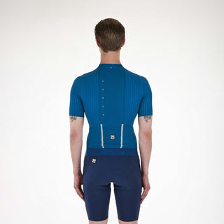 Santini Redux Speed Short Sleeve Jersey - Blue