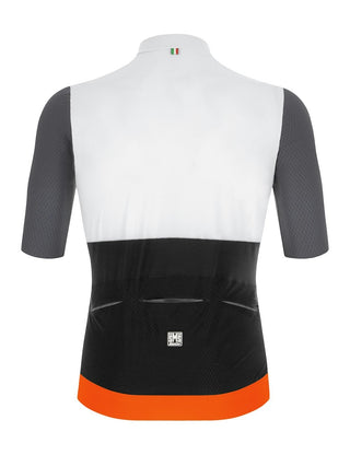 Santini Redux Istinto Men's Short Sleeve Jersey - White