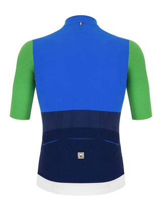 Santini Redux Istinto Men's Short Sleeve Jersey - Royal Blue
