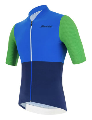 Santini Redux Istinto Men's Short Sleeve Jersey - Royal Blue