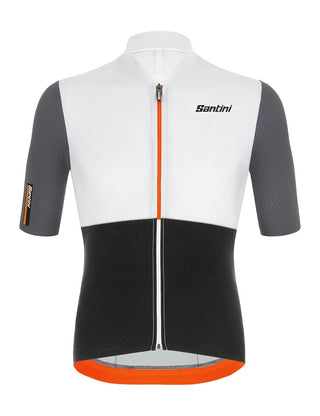 Santini Redux Istinto Men's Short Sleeve Jersey - White