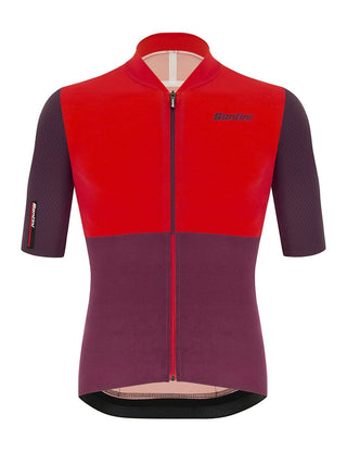 Santini Redux Istinto Men's Short Sleeve Jersey - Red