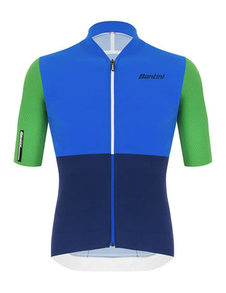 Santini Redux Istinto Men's Short Sleeve Jersey - Royal Blue