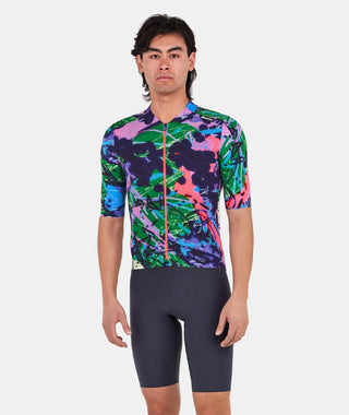 Santini Redux Load Men's Short Sleeve Jersey Pro Fit - Mixed Colours