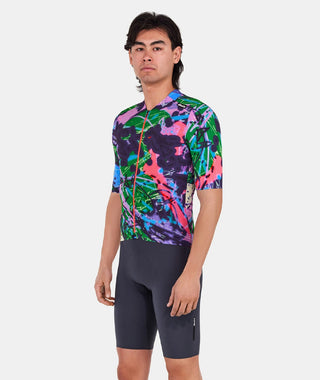 Santini Redux Load Men's Short Sleeve Jersey Pro Fit - Mixed Colours
