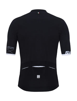 Santini Redux FZ Men's Short Sleeve Jersey - Black