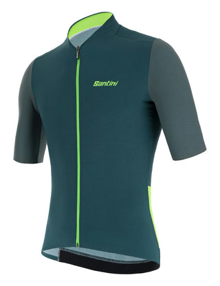 Santini Redux Vigor Men's Short Sleeve Jersey - Military