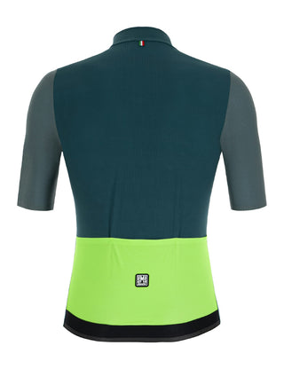 Santini Redux Vigor Men's Short Sleeve Jersey - Military