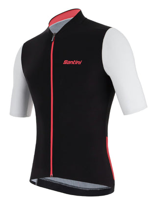 Santini Redux Vigor Men's Short Sleeve Jersey - Black Nero