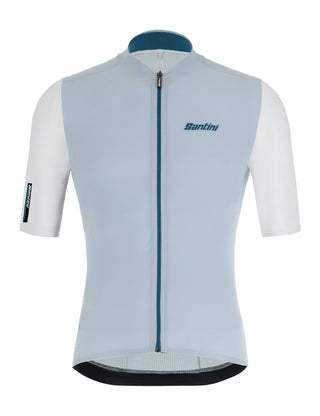Santini Redux Vigor Men's Short Sleeve Jersey - Silver