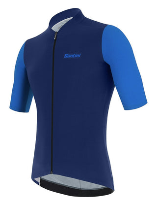 Santini Redux Vigor Men's Short Sleeve Jersey - Royal Blue