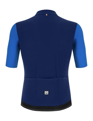 Santini Redux Vigor Men's Short Sleeve Jersey - Royal Blue