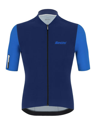 Santini Redux Vigor Men's Short Sleeve Jersey - Royal Blue