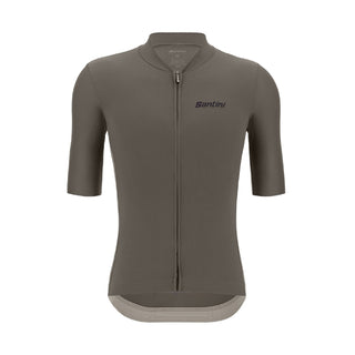 Santini Sensation Short Sleeve Summer Jersey - Dark Grey