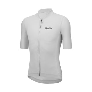 Santini Sensation Short Sleeve Summer Jersey - Silver