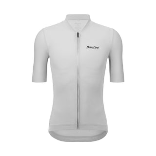 Santini Sensation Short Sleeve Summer Jersey - Silver