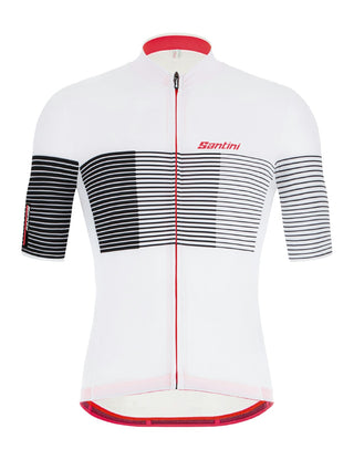 Santini Tono Freccia Men's Short Sleeve Jersey - Black Nero