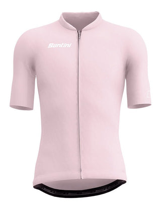 Santini Eco Corsa Sleek Fit Women's Short Sleeve Jersey - Light Pink