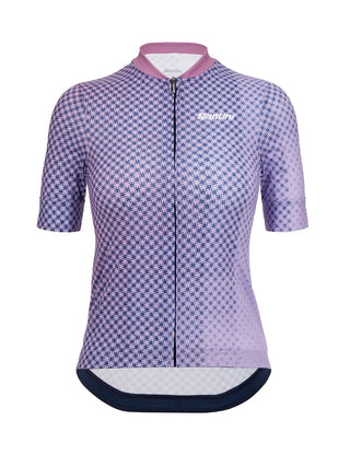 Santini Paws Forma Women's Short Sleeve Jersey - Lilac