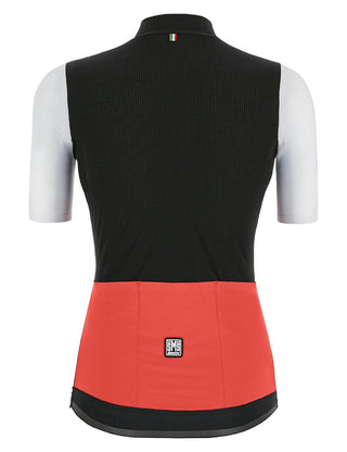 Santini Redux Stamina Women's Short Sleeve Jersey - Black Nero