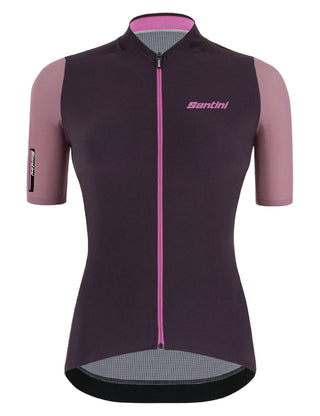 Santini Redux Stamina Women's Short Sleeve Jersey - Purple