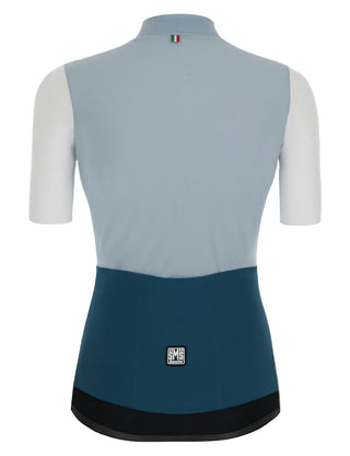Santini Redux Stamina Women's Short Sleeve Jersey - Silver