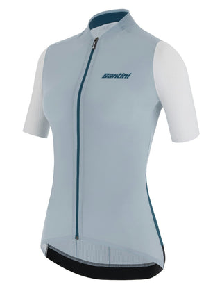 Santini Redux Stamina Women's Short Sleeve Jersey - Silver