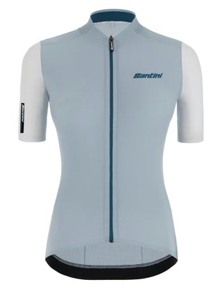 Santini Redux Stamina Women's Short Sleeve Jersey - Silver