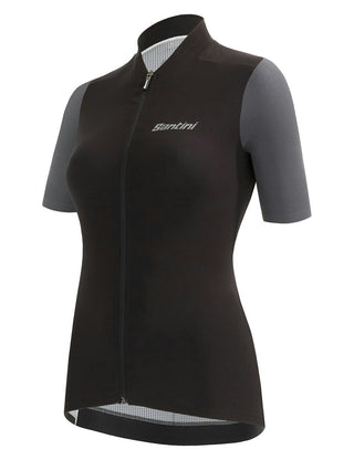 Santini Redux Stamina Women's Short Sleeve Jersey - Black