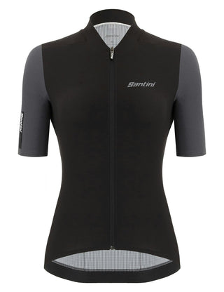 Santini Redux Stamina Women's Short Sleeve Jersey - Black