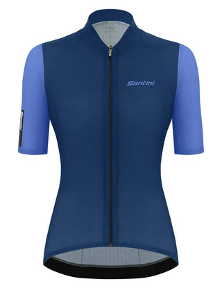 Santini Redux Stamina Women's Short Sleeve Jersey - Royal Blue