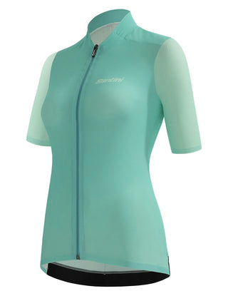 Santini Redux Stamina Women's Short Sleeve Jersey - Aqua