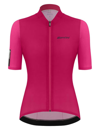 Santini Redux Stamina Women's Short Sleeve Jersey - Raspberry