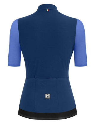 Santini Redux Stamina Women's Short Sleeve Jersey - Royal Blue