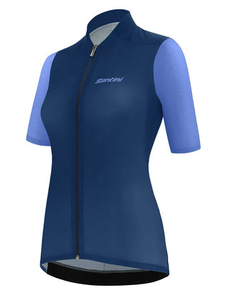 Santini Redux Stamina Women's Short Sleeve Jersey - Royal Blue