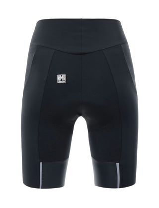 Santini Alba Gel Women's Shorts Gil - Black Nero