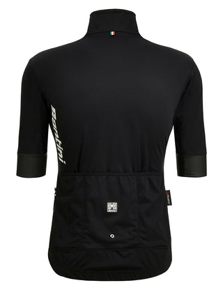 Santini Adapt Shell Men's Short Sleeve Jacket - Black