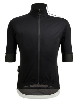 Santini Adapt Shell Men's Short Sleeve Jacket - Black