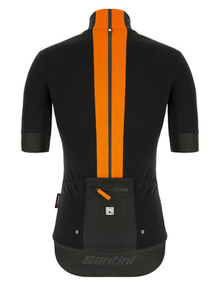 Santini Vega Multi Men's Short Sleeve Jacket - Black Nero