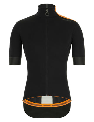 Santini Vega Multi Men's Short Sleeve Jacket - Black Nero
